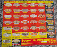 Menu du Chrono Pizza Valenciennes à Valenciennes