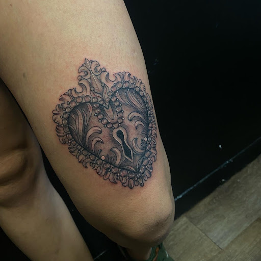 Explore music tattoo ideas, creative tattoo ideas in Idaho Falls, available at Sinner Tattoo Studio