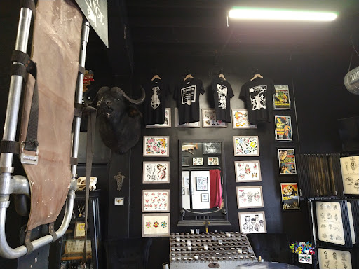 Explore memorial tattoo ideas for guys, creative tattoo ideas in Saint Paul, available at Black Coffin Tattoo