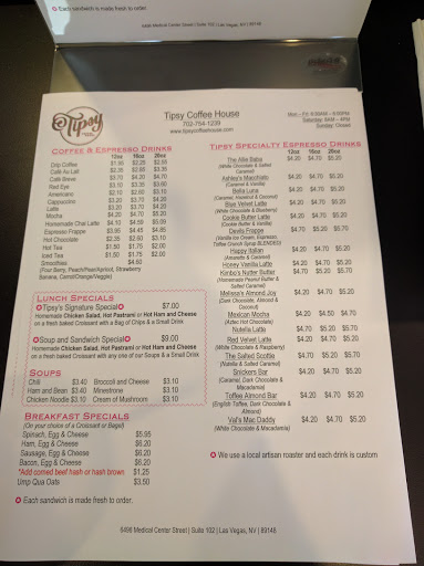 Cafe «Tipsy Coffee House», reviews and photos, 6496 Medical Center St #102, Las Vegas, NV 89148, USA