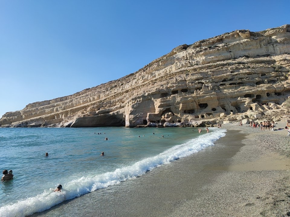 Matala beach photo #16