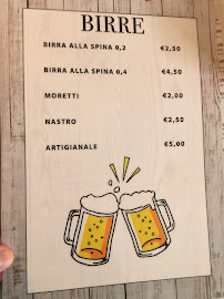 Pizzeria Jordan Trattoria Pizzeria à Morciano di Leuca - menu / carte