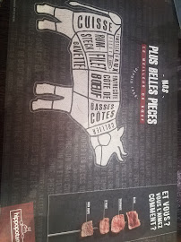 Restaurant Hippopotamus Steakhouse à Paris - menu / carte