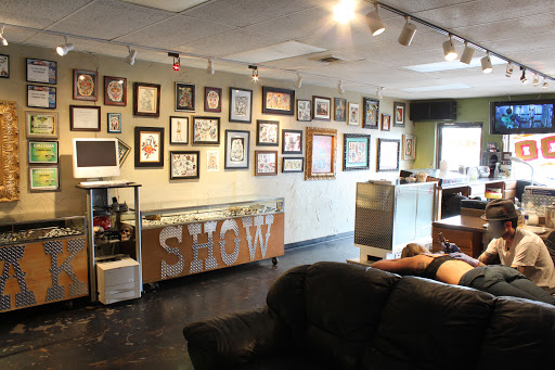 Explore colourful tattoo ideas, creative tattoo ideas in Fort Collins, available at Freakshow Tattoo