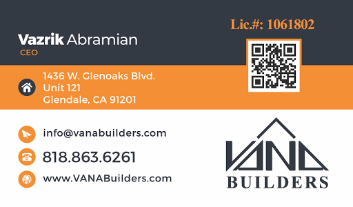 VANA Builders, Inc. - Glendale General Contractor