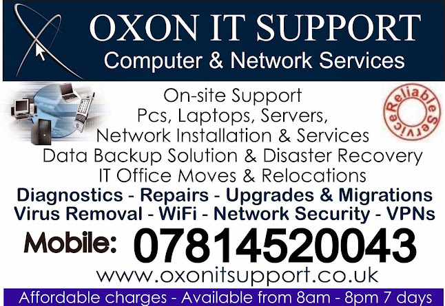 Oxon IT Support Oxford - Computer store