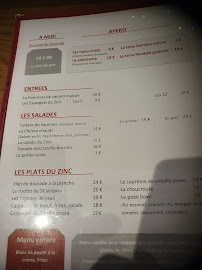 Restaurant Restaurant le Zinc à Colmar - menu / carte