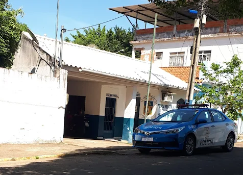 Fachada sede da Polícia Militar de São José de Ubá