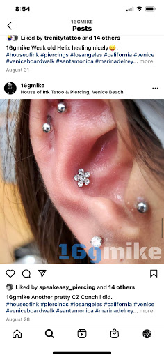 Explore family word tattoo ideas, creative tattoo ideas in Venice, available at House of Ink