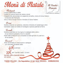 Al Vecchio Piemonte Ristorante Pizzeria à Torre Pellice carte