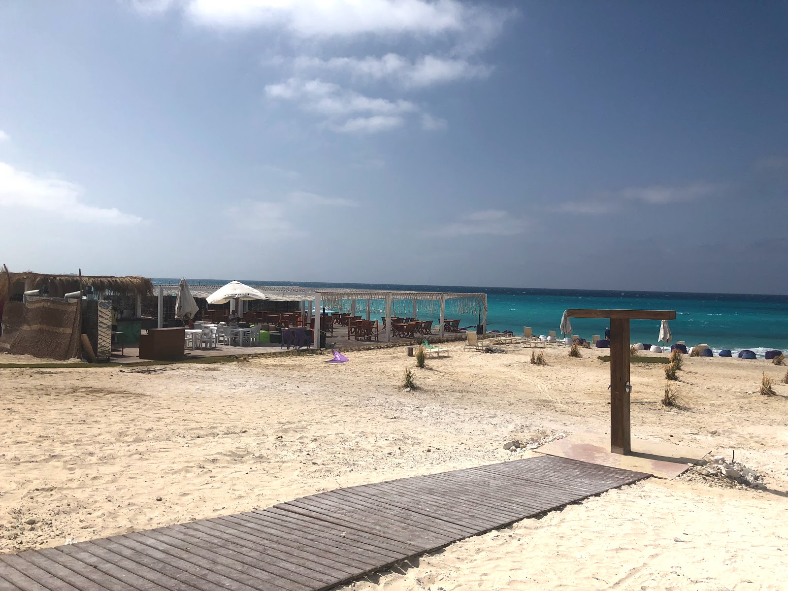 Foto van North Marassi Beach voorzieningenruimte