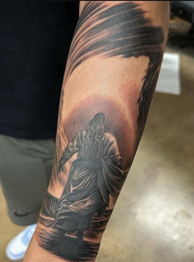 Explore tattoo shading ideas filler, creative tattoo ideas in Oklahoma City, available at Oklahoma Tattoo Collective