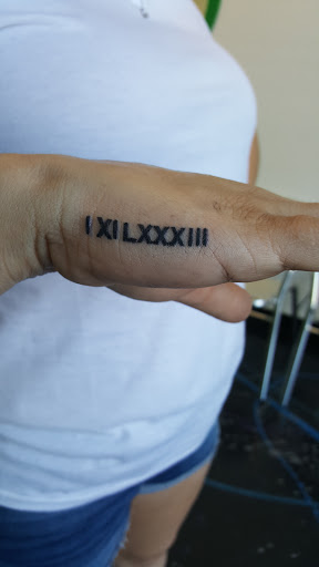 Explore name placement tattoo ideas, creative tattoo ideas in Redding, available at Caddy Daddys