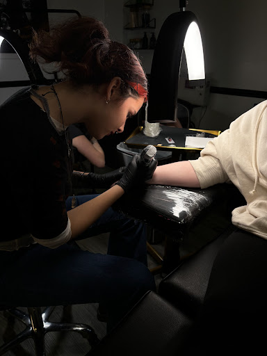 Explore black & white tattoo ideas, creative tattoo ideas in Milwaukee, available at Beauty is Pain Tattoo and Body Piercings