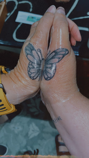 Explore tattoo ideas cancer ribbons, creative tattoo ideas in Wooster, available at Iron Rose Tattoo Company