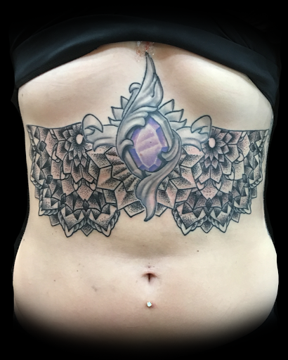 Explore tattoo shoulder ideas, creative tattoo ideas in Buford, available at Norsk Studios Tattoos & Piercings