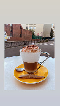 Cappuccino du Bistro Le Poulpe Belleville à Paris - n°19