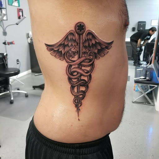 Explore california state tattoo ideas, creative tattoo ideas in Bakersfield, available at KUSTOM CREATIONS TATTOO & PIERCING STUDIO