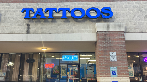 Absolute Tattoo Studio #3, 11832 Bandera Rd, Helotes, TX 78023, USA, 