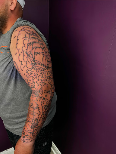 Explore california tattoo ideas, creative tattoo ideas in Kenosha, available at Kenosha Tattoo Company