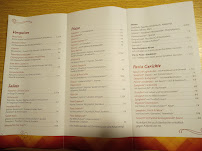 Menu du Pizzeria Lia à Weilmünster