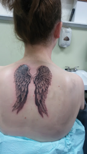 Explore stingray tattoo ideas, creative tattoo ideas in Huntington Beach, available at Mechanical Concept Tattoo