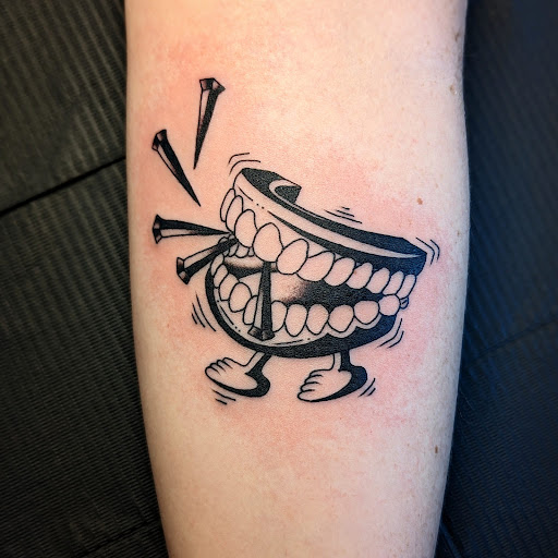 Explore cat paw tattoo ideas, creative tattoo ideas in Bargersville, available at Angels and Demons Tattoo