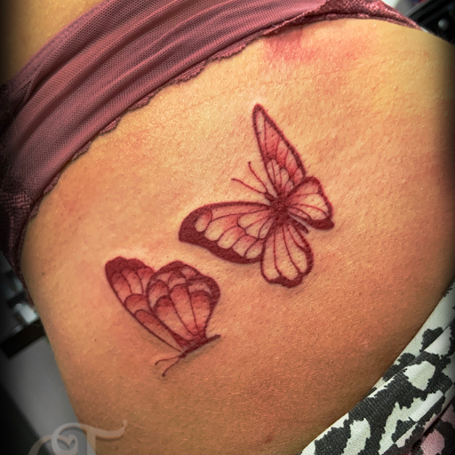 Find tattoos in between breast ideas for your next unique tattoo in Houlton at Crowes Tattoos