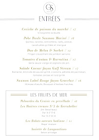 Menu / carte de Gulfstream Restaurant & Club de plage à La Baule à La Baule-Escoublac