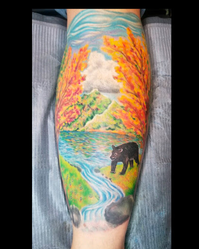 Explore mad max tattoo ideas, creative tattoo ideas in Amsterdam, available at Spoken Hand Tattoo