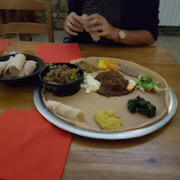 Injera du Restaurant éthiopien Messob à Lyon - n°7
