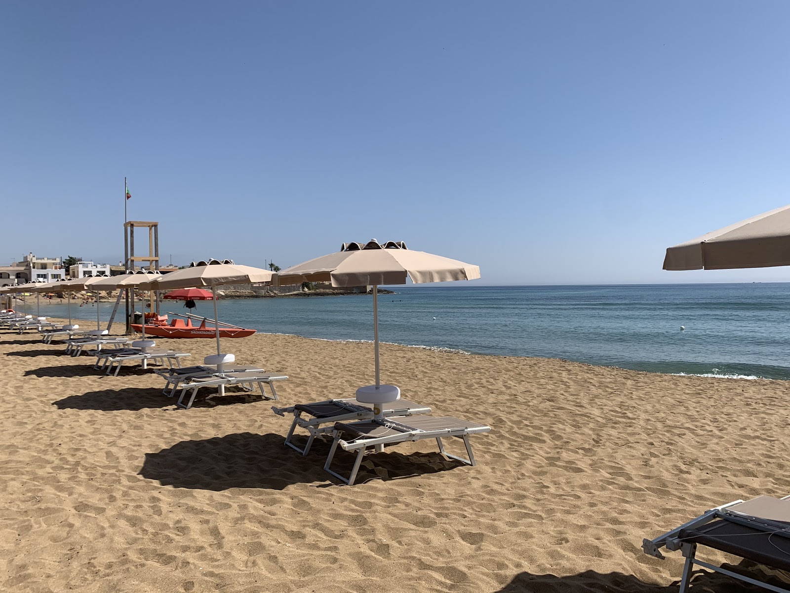 Zdjęcie Spiaggia Morghella z poziomem czystości dość czysty