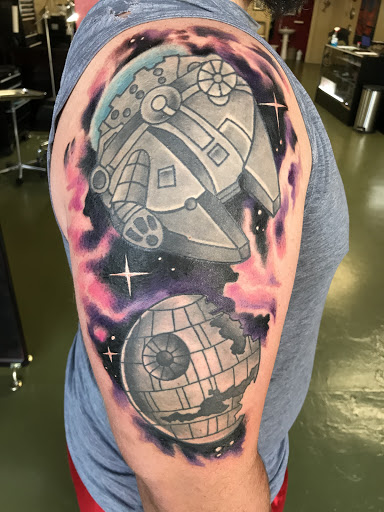 Explore exotic tattoo ideas, creative tattoo ideas in Portsmouth, available at Shamrock Tattoos & Fine Art Gallery