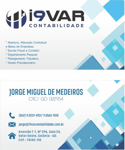 Logo da empresa - I9var Contabilidade