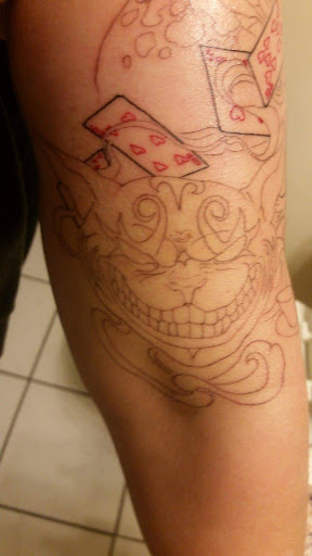 Explore dishonored tattoo ideas, creative tattoo ideas in Goose Creek, available at Blu Gorilla Goose Creek