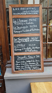 Restaurant L'Etable à Tours (le menu)