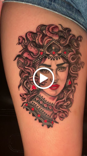 Explore dentist tattoo ideas, creative tattoo ideas in Roanoke, available at Saint Cecilias Art Studio