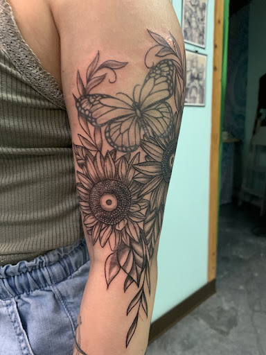 Explore jack the pumpkin king tattoo ideas, creative tattoo ideas in Stroudsburg, available at Black Sheep Tattoo