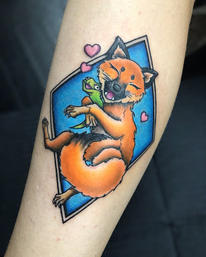 Explore tattoo sleeve fill in ideas, creative tattoo ideas in Saint Petersburg, available at Lucky You Tattoo