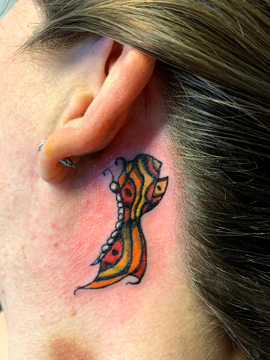 Explore jack and sally couple tattoos ideas, creative tattoo ideas in Seymour, available at American Gypsy Tattoo Corp.