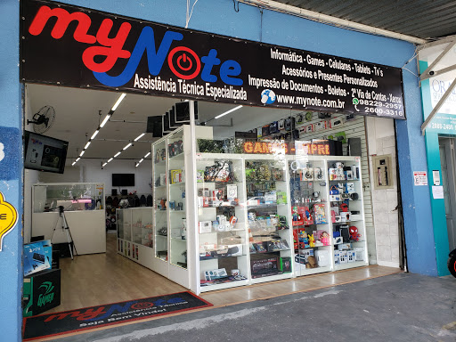 Logo da empresa - MyNote Informatica, Celulares e Games