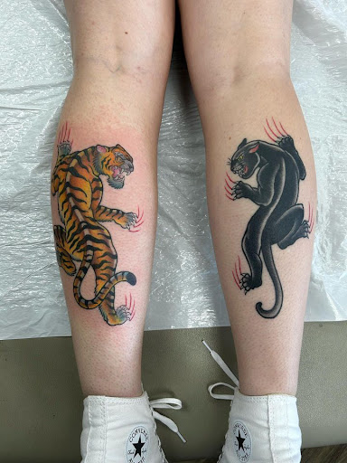 Explore star ideas for tattoos, creative tattoo ideas in Bullhead City, available at Belton Tattoo