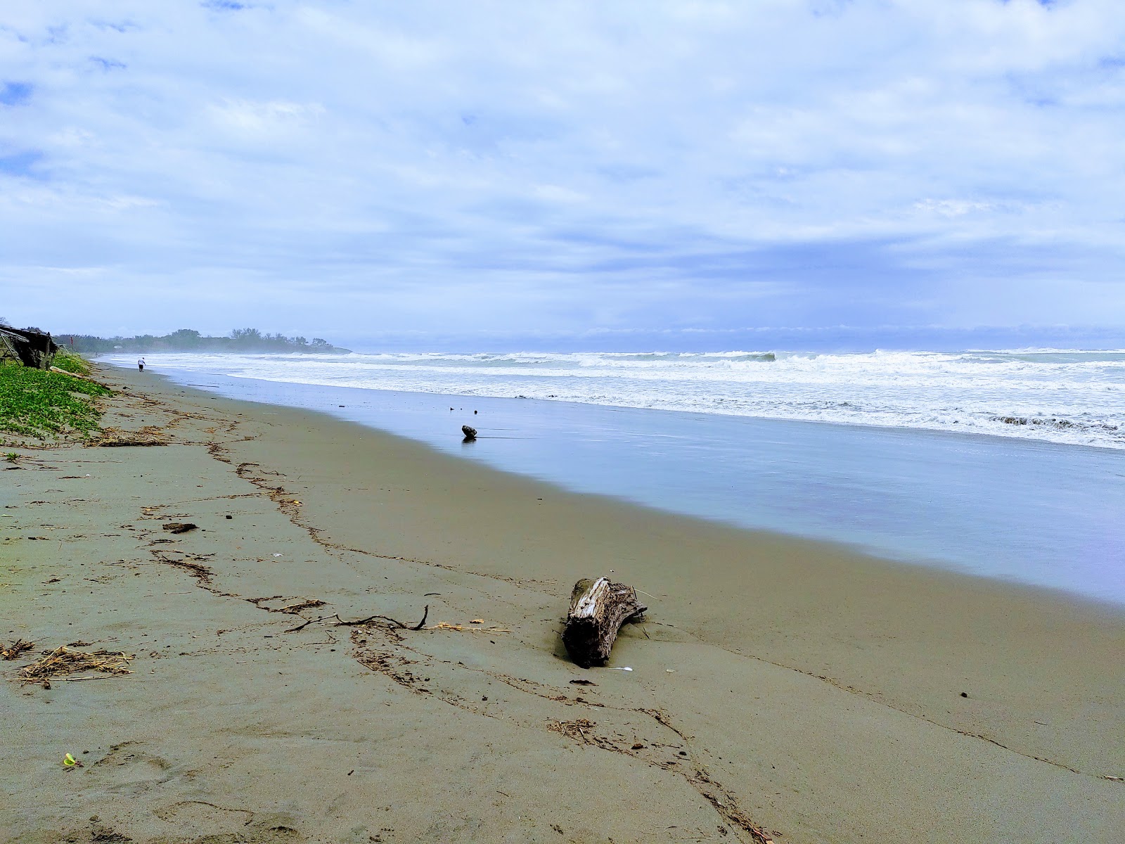 Palma Sola Beach的照片 带有明亮的沙子表面