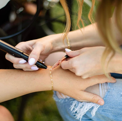 Explore lat long tattoo ideas, creative tattoo ideas in Lewiston, available at Permanent Makeup & Aesthetics In Maine