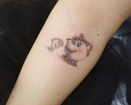 Explore female tattoos ideas, creative tattoo ideas in Orange, available at Baron Art Tattoo