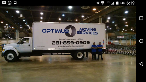 Moving Company «Optimus Moving Services», reviews and photos, 20615 Baron Bend Ln, Katy, TX 77449, USA