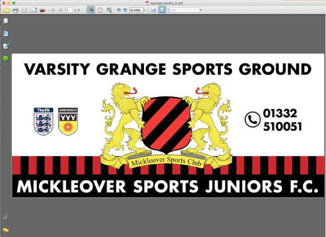 Comments and reviews of Mickleover Sports Juniors FC - Varsity Grange