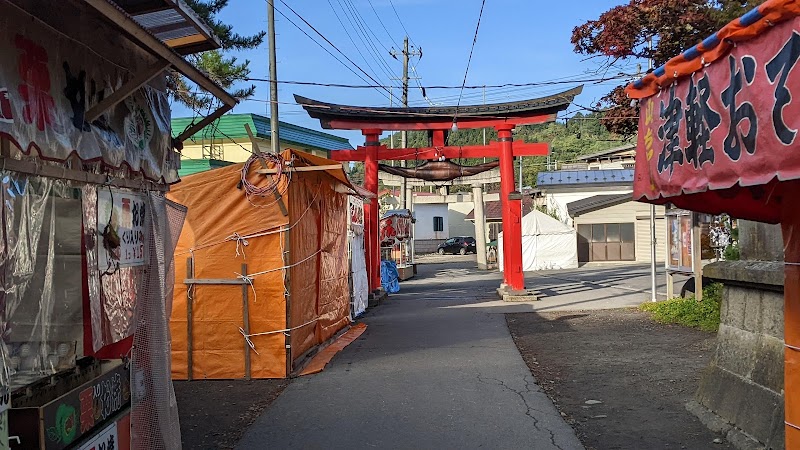 中野神社一の鳥居