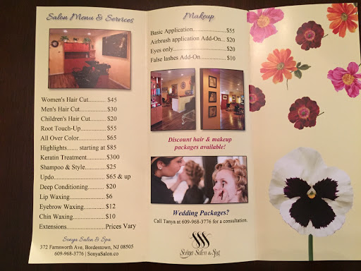Beauty Salon «Sonya Salon & Spa», reviews and photos, 372 Farnsworth Ave, Bordentown, NJ 08505, USA