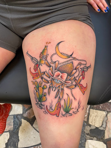 Explore brother and sister matching tattoo ideas, creative tattoo ideas in New Orleans, available at Downtown Tattoos and Piercing